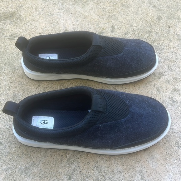 UGG Tasman IOE Black/Grey Indoor Outdoor Slipper Loafer Men\'s Size 13